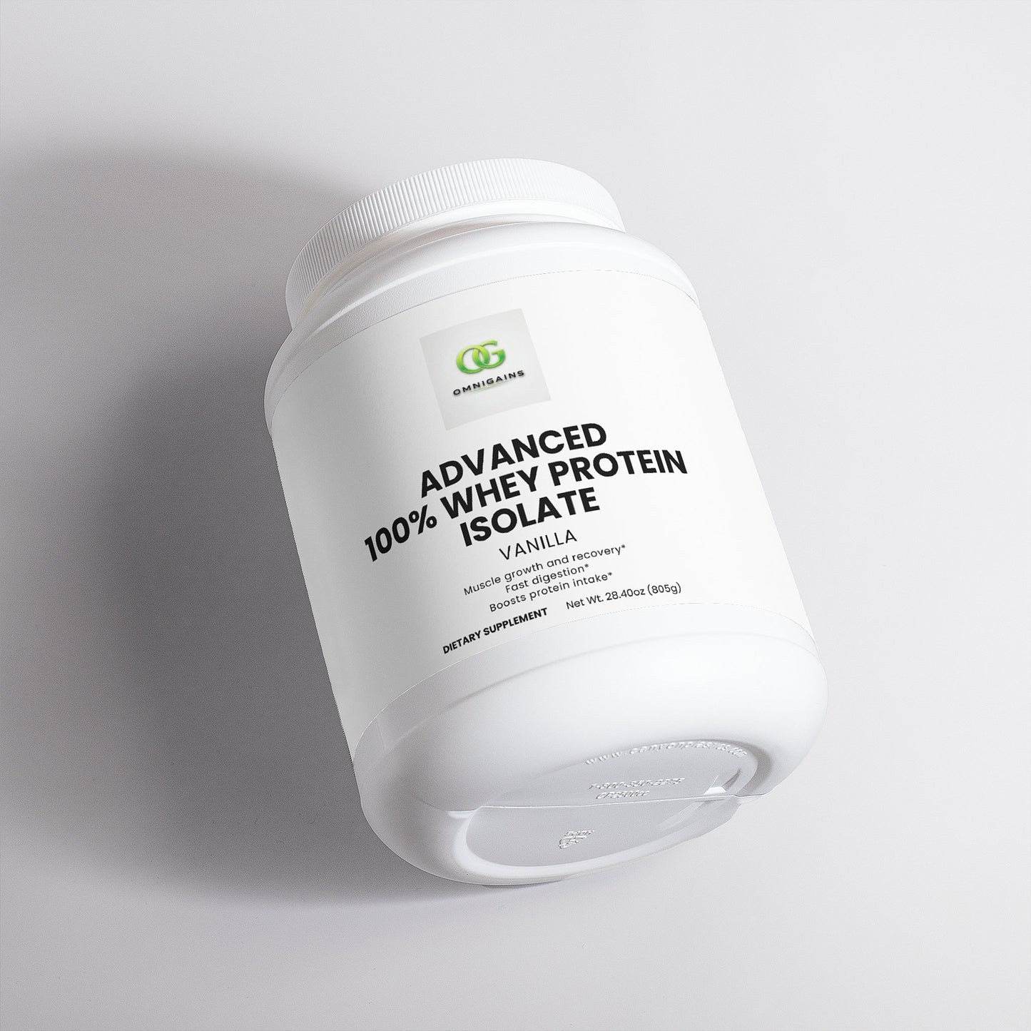 Advanced 100% Whey Protein Isolate (Vanilla)