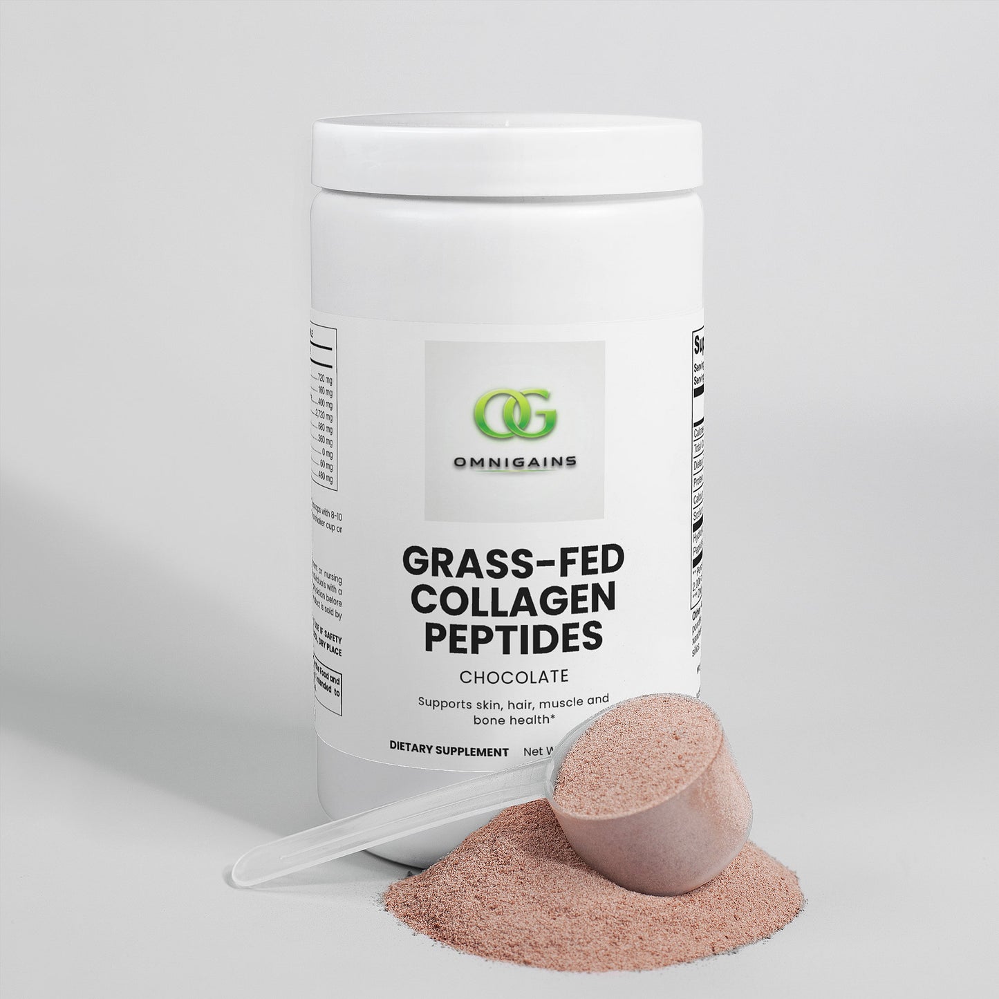 Grass-Fed Collagen Peptides Powder (Chocolate)