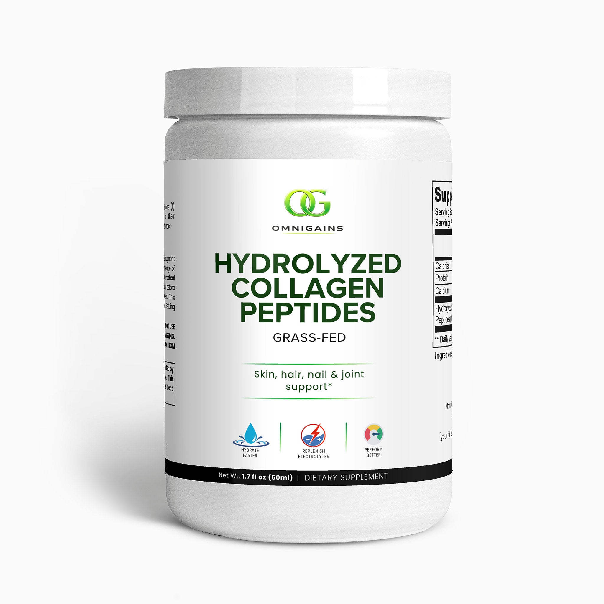 Grass-Fed Hydrolyzed Collagen Peptides